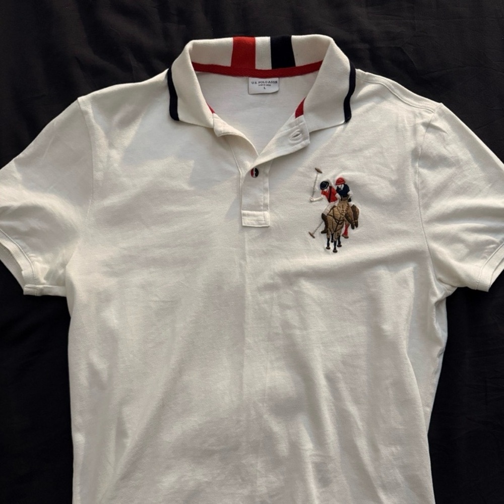U.S Polo Assn | White Polo Shirt